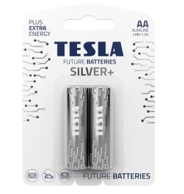 BATERIA ALKALICZNA TESLA SILVER+ LR6 B2 1,5V 2 SZTUKI