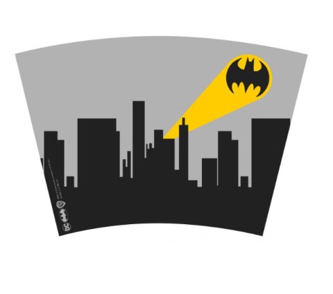 Kubek termiczny Batman, 250 ml - czarno-szary, PRODUKT LICENCJONOWANY, ORYGINALNY
