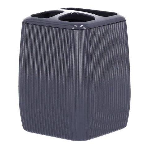 Zestaw akcesoriów łazienkowych 3 elementy BERRETTI, antracyt w paski