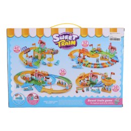 Zestaw klocków z pociągiem na baterie