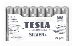 BATERIA ALKALICZNA TESLA SILVER+ LR03 F24 1.5V 10 SZTUK