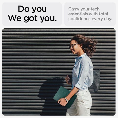 Spigen Urban Fit - Etui do iPad Air 11" M3 (2025) / M2 (2024) / iPad Air 10.9" (5-4 gen.) (2022-2020) (Midnight Green)