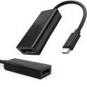 Qoltec Adapter przejściówka USB-C 3.1 | Displayport | 4K | MHL