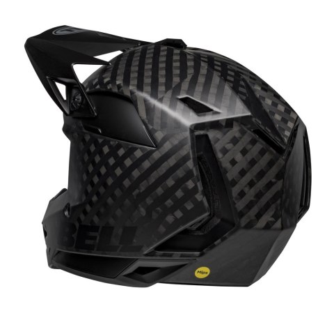 Kask full face BELL FULL-10 CARBON SPHERICAL matte black roz. L (57-59 cm) (WYPRZEDAŻ -50%)