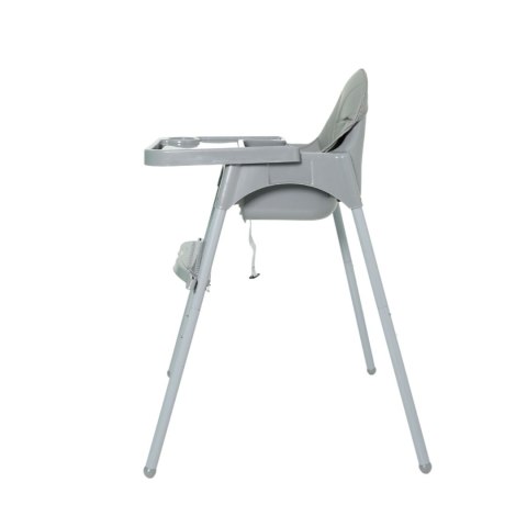 Krzesełko do karmienia regulowane - Kolor szary