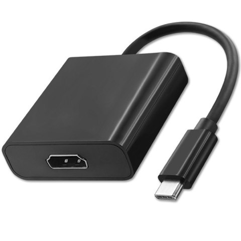 Qoltec Adapter przejściówka USB-C 3.1 | HDMI | 4K | MHL