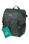 Sakwa pojedyncza BASIL DISCOVERY 365D SINGLE PANNIER BAG L 20L, Hook On System, wodoodporna black melee (NEW).