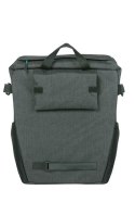 Sakwa pojedyncza BASIL DISCOVERY 365D SINGLE PANNIER BAG L 20L, Hook On System, wodoodporna black melee (NEW).