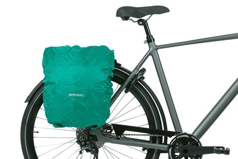 Sakwa pojedyncza BASIL DISCOVERY 365D SINGLE PANNIER BAG L 20L, Hook On System, wodoodporna black melee (NEW).
