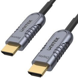 Unitek C11032DGY kabel optyczny HDMI 40m