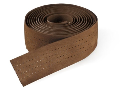 Owijka na kierownicę SELLE ITALIA SMOOTAPE CLASSICA BROWN, 2,5mm, Żel, Perforowana skóra, Brązowa (NEW)