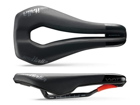 Siodło SELLE ITALIA WATT KIT CARBONIO SUPERFLOW (id match U3), 195g (NEW)