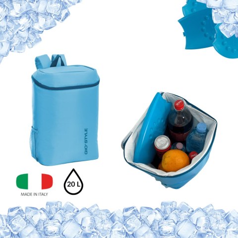 Plecak termiczny Kamai Gio Style, w kolorze niebieskim, pojemność 20L