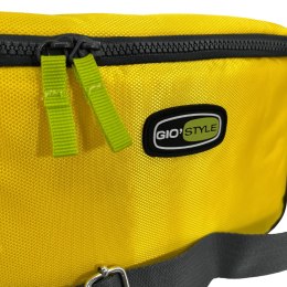 Torba lunchowa Kamai Gio Style na ramię, żółta, pojemność 7L