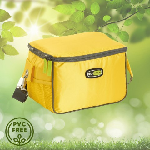 Torba lunchowa Kamai Gio Style na ramię, żółta, pojemność 7L