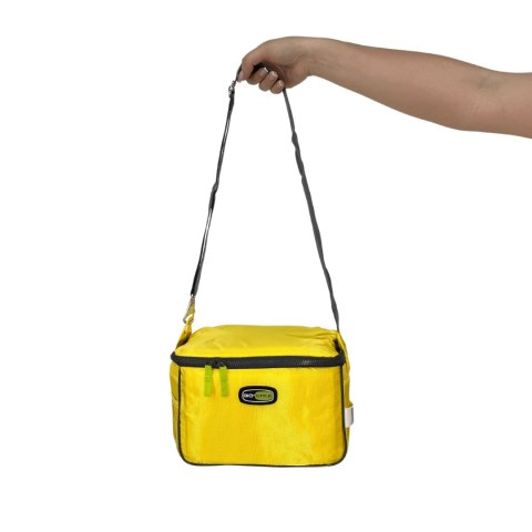 Torba lunchowa Kamai Gio Style na ramię, żółta, pojemność 7L