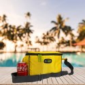 Torba lunchowa Kamai Gio Style na ramię, żółta, pojemność 7L