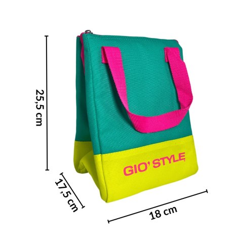 Torba lunchowa Kamai Gio Style, w kolorze seledynowym, pojemność 5L