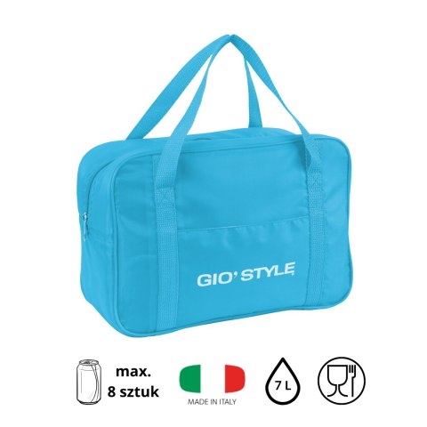 Zestaw toreb Kamai Gio Style 24L i 7L, niebieskie, na ramię i z uchwytem do noszenia