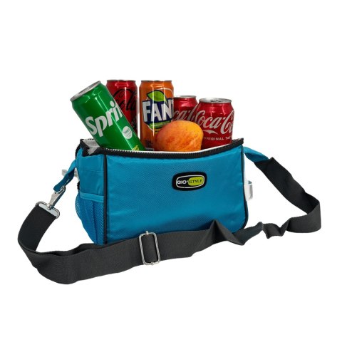 Torba lunchowa Kamai Gio Style na ramię, niebieska, pojemność 7L