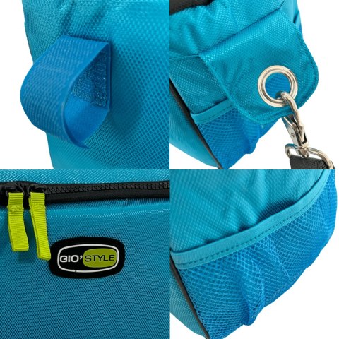 Torba lunchowa Kamai Gio Style na ramię, niebieska, pojemność 7L