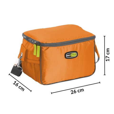 Torba lunchowa Kamai Gio Style na ramię, pomarańczowa, pojemność 7L