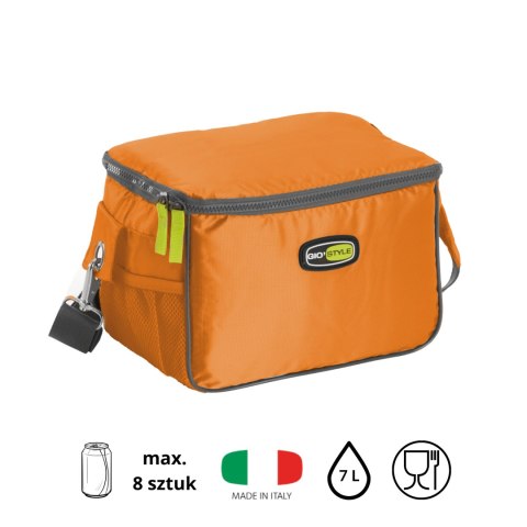 Torba lunchowa Kamai Gio Style na ramię, pomarańczowa, pojemność 7L