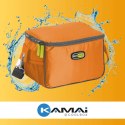 Torba lunchowa Kamai Gio Style na ramię, pomarańczowa, pojemność 7L