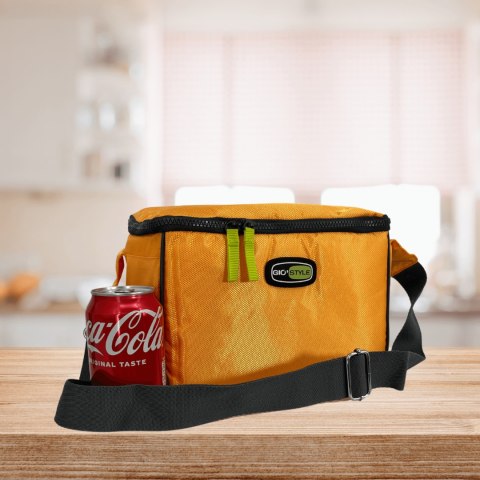 Torba lunchowa Kamai Gio Style na ramię, pomarańczowa, pojemność 7L