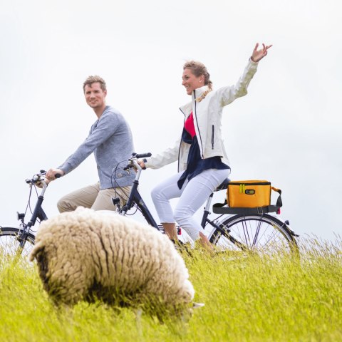 Torba lunchowa Kamai Gio Style na ramię, pomarańczowa, pojemność 7L