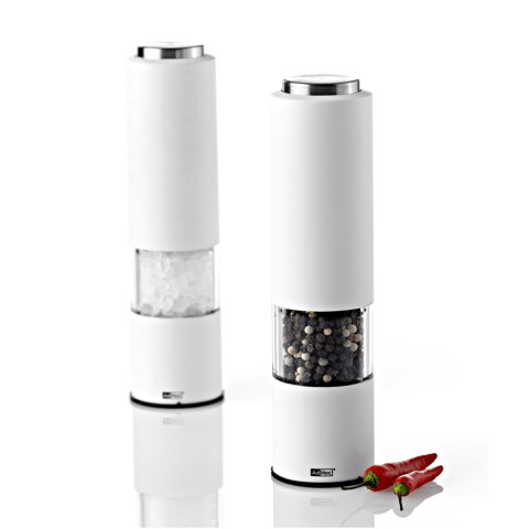 Elektryczny młynek do pieprzu lub soli TROPICA WHITE