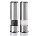 Zestaw elektrycznych młynków do pieprzu i soli PEPMATIK
