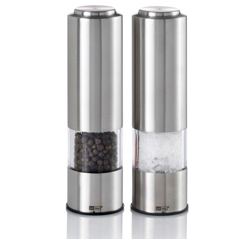 Zestaw elektrycznych młynków do pieprzu i soli PEPMATIK