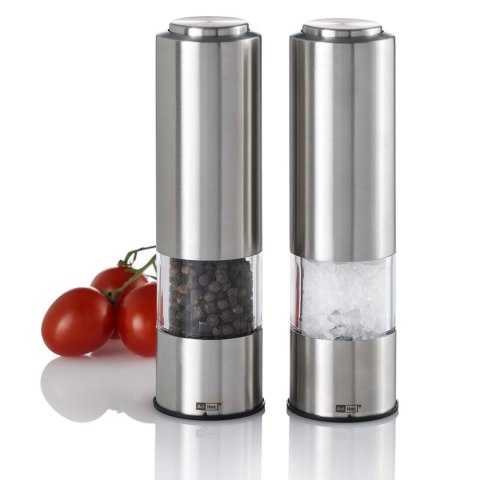 Zestaw elektrycznych młynków do pieprzu i soli PEPMATIK