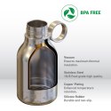 ASOBU Butelka termiczna STAINLESS z miską dla psa czarna, 975ml