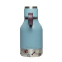ASOBU Butelka termiczna STAINLESS z miską dla psa niebieska, 975ml
