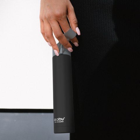 ASOBU Butelka termiczna SKINNY MINI BLACK, 230ml