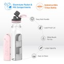 ASOBU butelka ELECTROLYTE PINK 1,2L