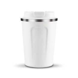 ASOBU Kubek termiczny do kawy CAFE COMPACT WHITE, 384ml