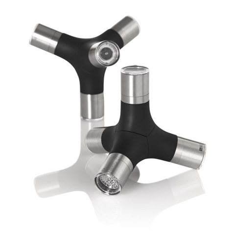 Magnetyczny multi młynek do pieprzu, soli i chilli GIANT