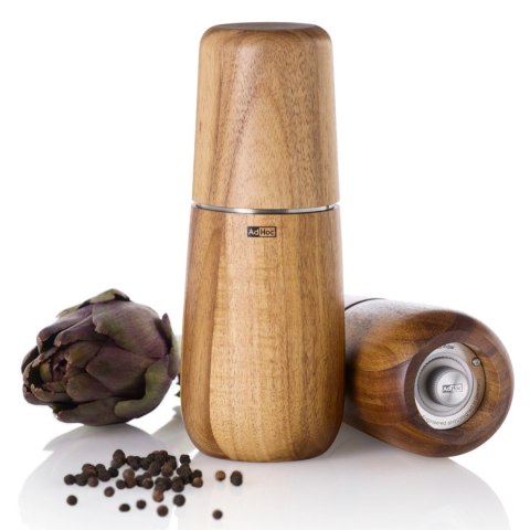Młynek akacjowy do soli lub pieprzu Yono S