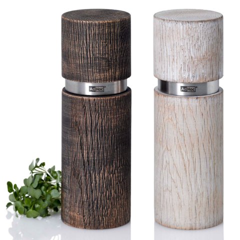 Młynek do pieprzu lub soli TEXTURA ANTIQUE czarny