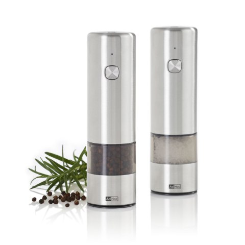 Zestaw elektrycznych młynków do pieprzu lub soli i.Mill - stal nierdzewna