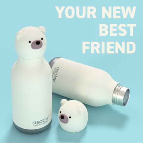 ASOBU Butelka termiczna BESTIE BOTTLE BEAR 460ml