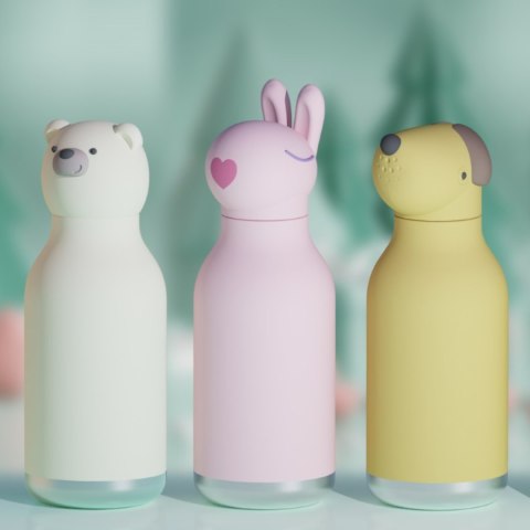 ASOBU Butelka termiczna BESTIE BOTTLE BUNNY 460ml