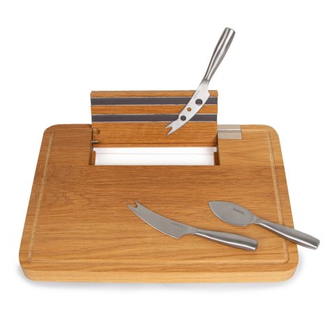 Deska Party do serów z 3 nożami