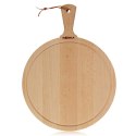 Deska do serwowania okrągła Amigo L buk