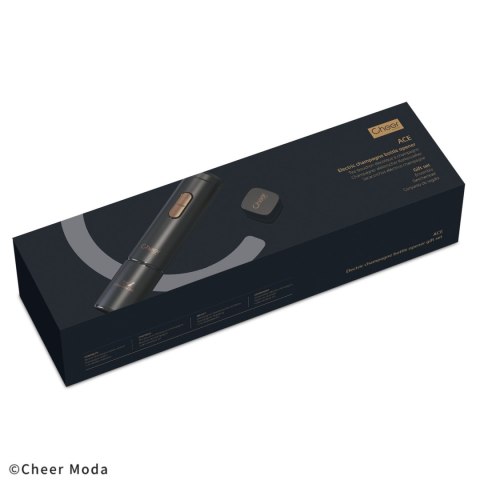 Elektryczny korkociąg do szampana Ace