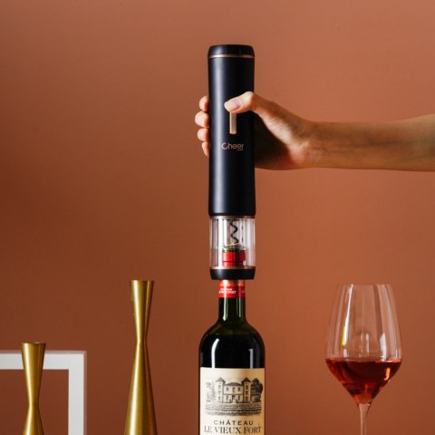 Elektryczny korkociąg do wina Parthenon