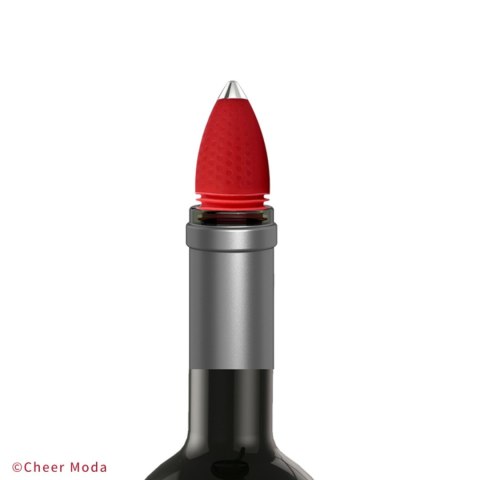 Korek do wina Rugby czerwony